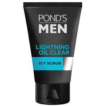 Pond's Men Facial Scrub Lightning Oil Clear